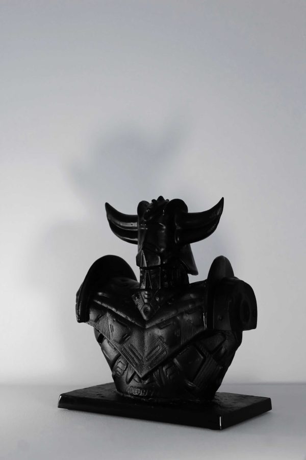 Goldorak noir profil Goldorak, buste