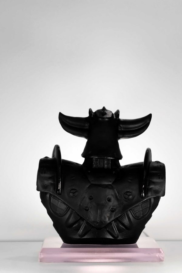 Goldorak noir, uranium dos Goldorak, buste